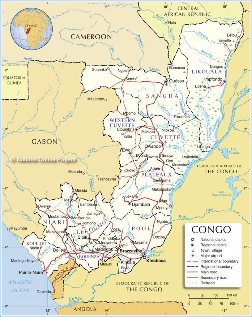 catre administrative du congo